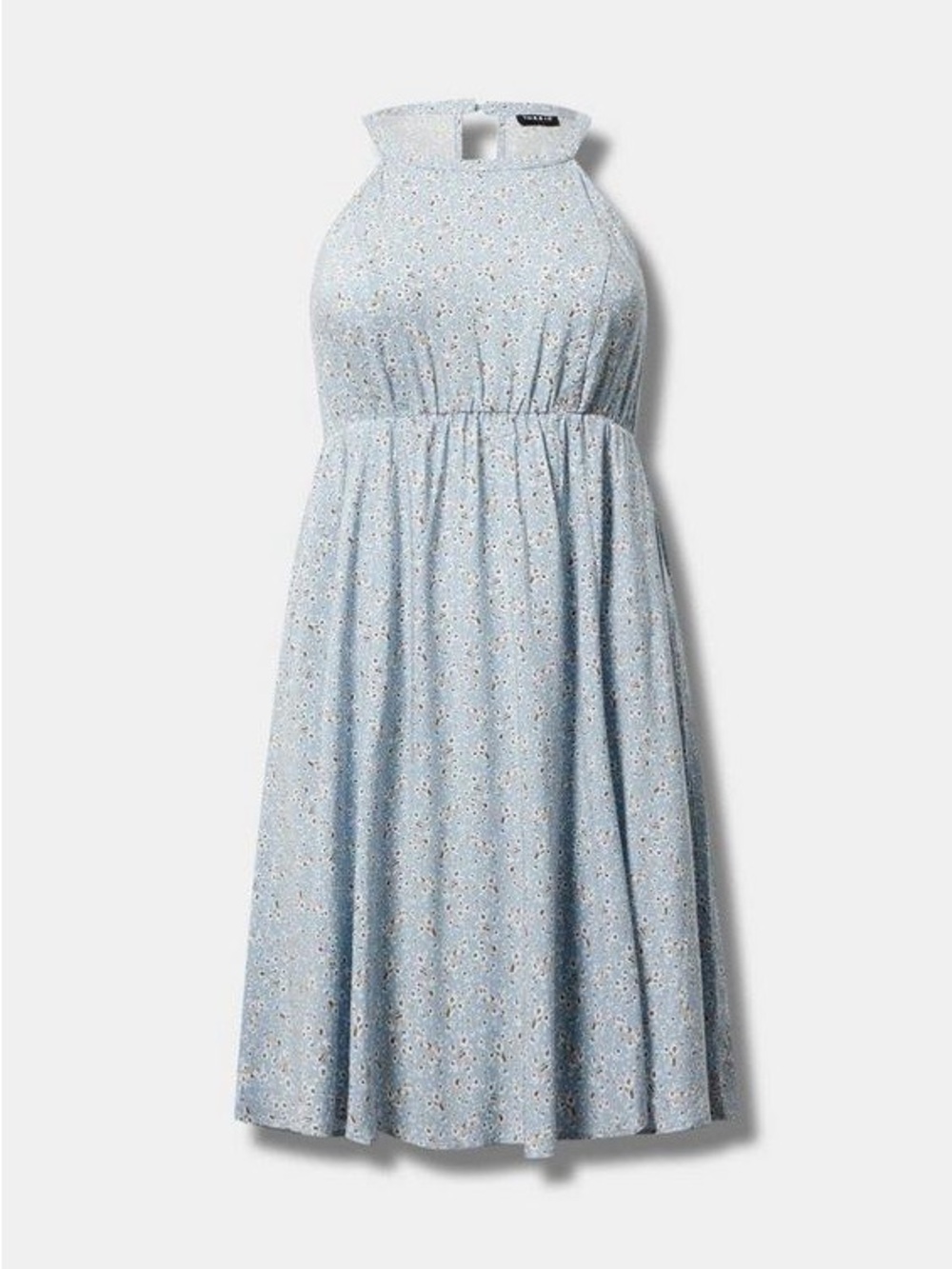 Torrid- Floral Halter Dress with Pocket